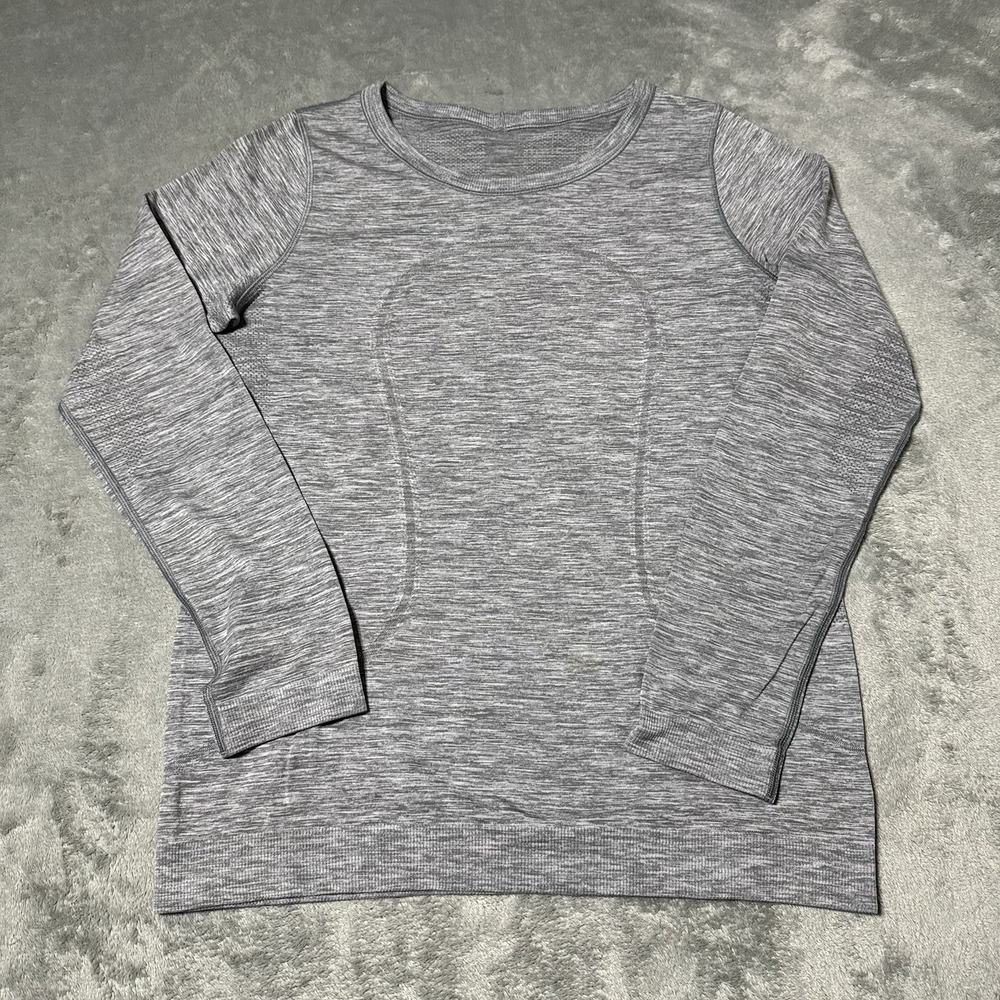 lululemon athletica Gray Long Sleeve Tee